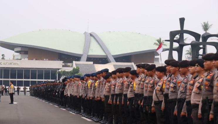 2.957 Personel Gabungan Amankan Sidang Tahunan MPR RI